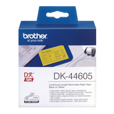 Brother Yellow Removable Paper 62mm x 30.5m - DK44605